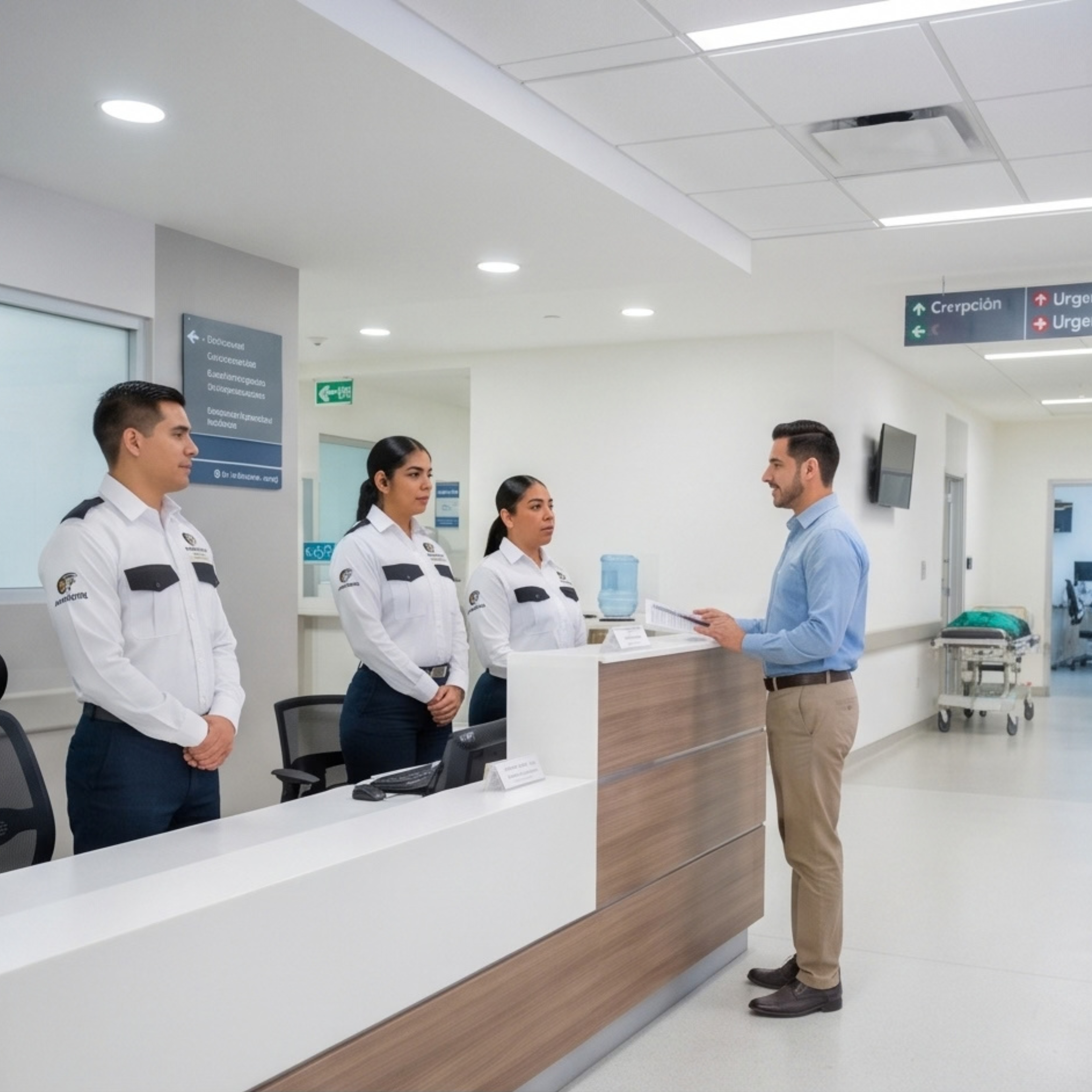 Seguridad Armour King en instalaciones hospitalarias